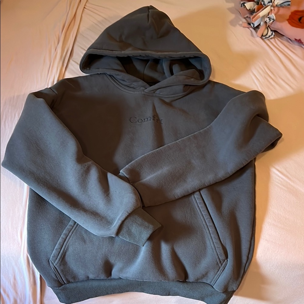 Charcoal gray Comfrt Hoodie